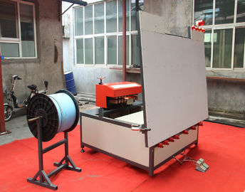 中国 暖かい端のスペーサDGUの安定した操作のための単一の側面の熱い出版物機械 サプライヤー